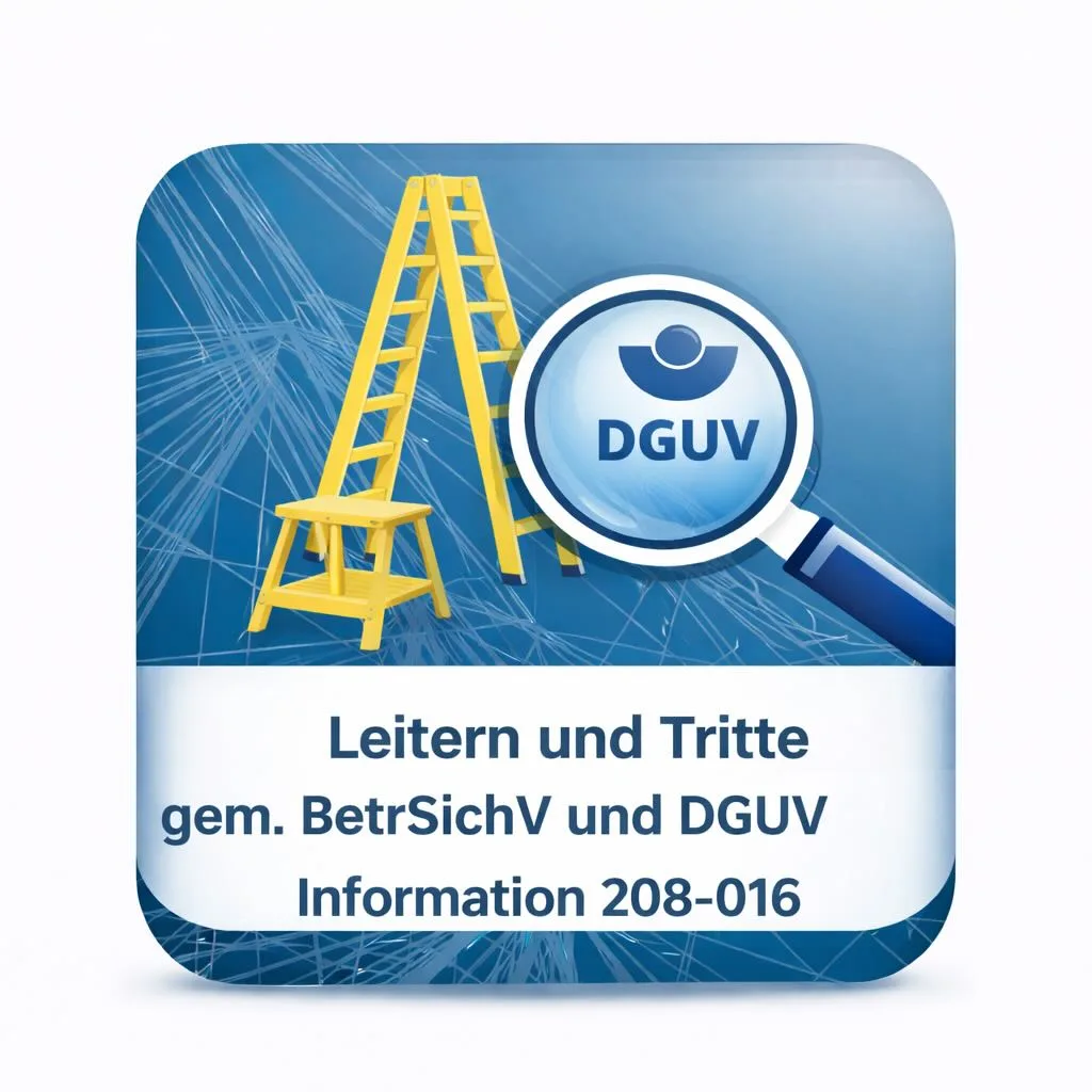 Leitern und Tritte – Sicherheitsprüfung gem. DGUV Information 208-016