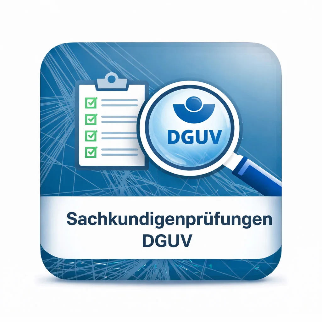 sachkundigenprüfung mit dguv logo